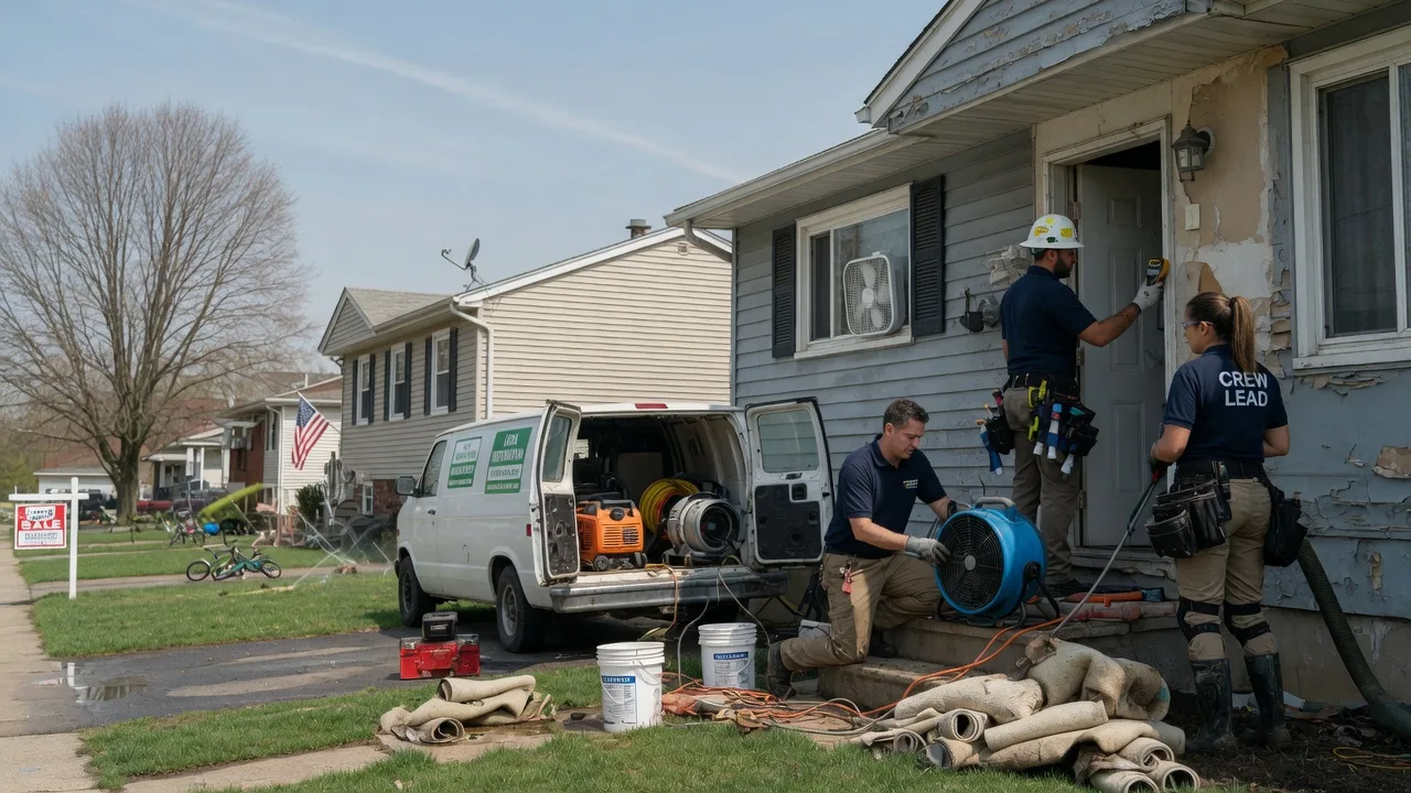 Flood Cleanup in Italy, TX near me