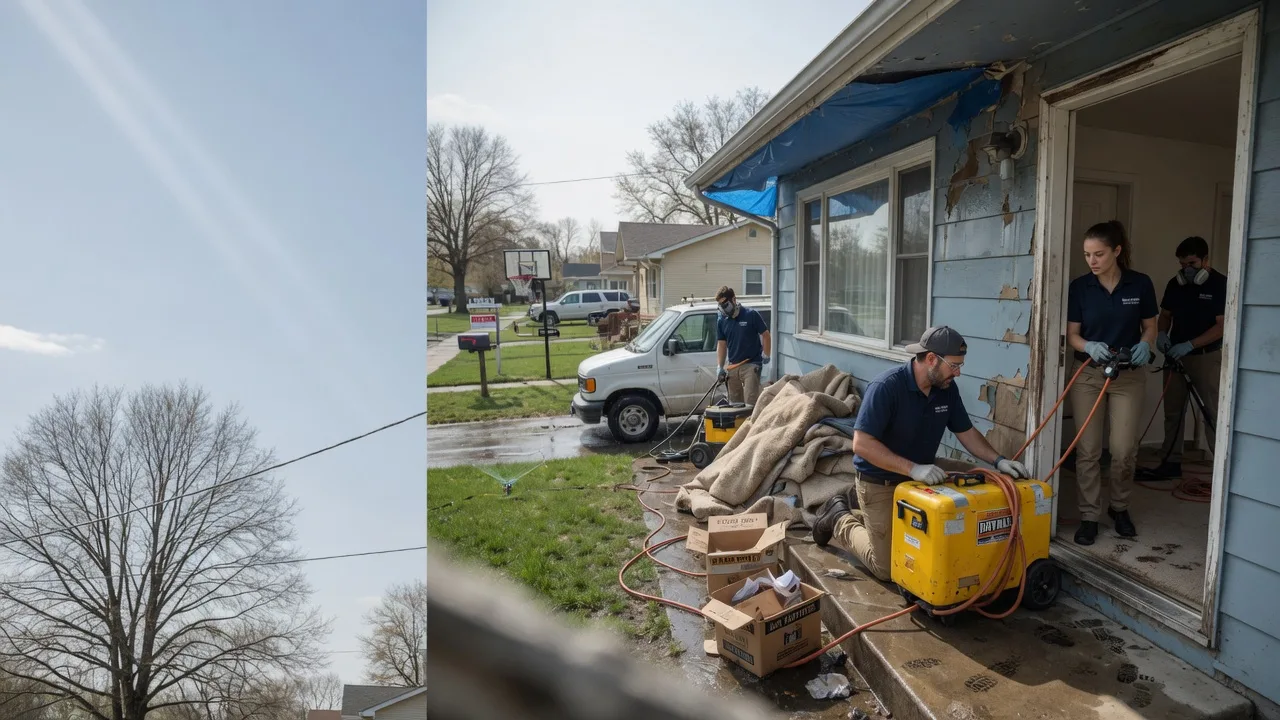 Basement Flood Cleanup in Italy, TX near me